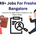 Top 49+ Jobs For Freshers in Bangalore
